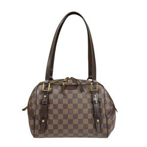 LOUIS VUITTON Brown Damier Canvas Shoulder Bag